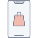 las compras en línea icon