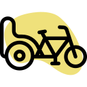 ciclo rickshaw icon