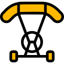 paracaídas motorizado icon