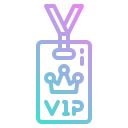 tarjeta vip icon