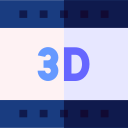 película 3d icon