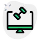 computadora de escritorio icon