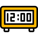 reloj digital icon