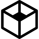 Cube without cover square 