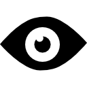 forma de ojo negro 