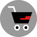 las compras en línea icon