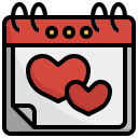 san valentín icon