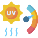 Índice uv icon