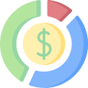 gráfico circular icon