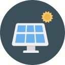 energía solar icon