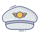 gorra de capitán icon