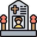 lápida sepulcral icon