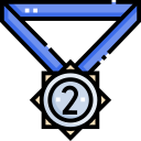 medalla de plata icon