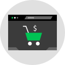 las compras en línea icon