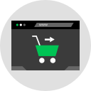 las compras en línea icon