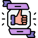 pulgar arriba icon