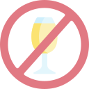 no alcohol