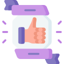 pulgar arriba icon