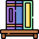 estante para libros icon