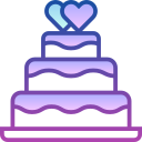 pastel de boda icon