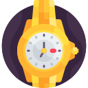 reloj de pulsera icon