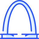 arco de la entrada icon