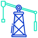 torre de perforación de petróleo