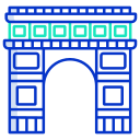 arco del triunfo icon