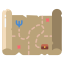 mapa del tesoro icon