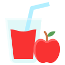 jugo de manzana 