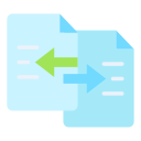 transferencia de datos icon