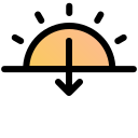 puesta de sol icon