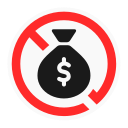 sin dinero icon