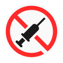 no drogas icon