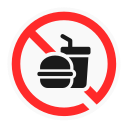 sin comida icon