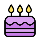 pastel de cumpleaños icon