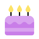 pastel de cumpleaños icon