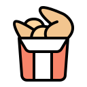 pollo frito icon