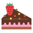 pastel de fresa icon