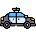 coche de policía icon