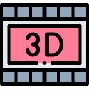 película 3d icon