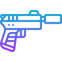 pistola laser icon