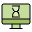 monitor de computadora icon