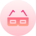 gafas 3d icon