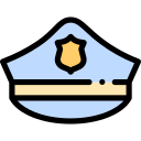 sombrero de policía 