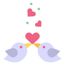 pájaros del amor 