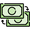 cambio de dinero icon