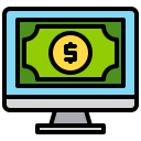 dinero online icon