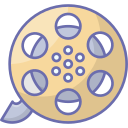 carrete de película icon