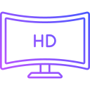 pantalla hd icon